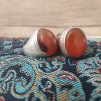 انگشتر عقیق یمنی کهنه
