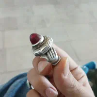 انگشتر نقره نر و ماده