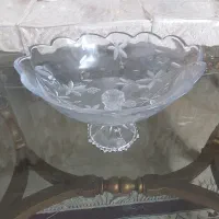 سه عدد جامیوه یی کریستال  سوگا ژاپن قدیمی