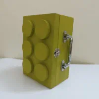 جعبه چوبی مدل لگو