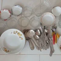 ظروف قاشق چنگال استکان