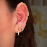 پرسینگ بدن و صورت و گوش همراه با اموزش در سه جلسه