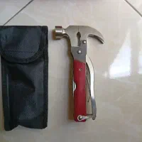 چکش چندکاره تاشو نو ، همراه کیف و جعبه