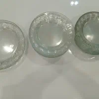 بشقاب و میوه خوری بلوری