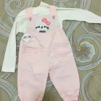 بیلر پیشبندی با بلیز جدا طرح هلوکیتی