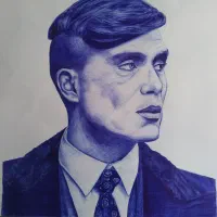 نقاشی (طراحی) با خودکار (تامی شلبی)