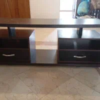 میز زیر تلویزیونی چوبی