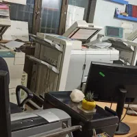 دستگاه فتوکپی همش با هم