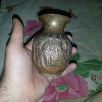 گلدان مسی قدمت دار