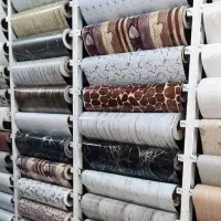 سفره غذاخوری متری وکفپوش چرمی وبرچسب کابینتی متری