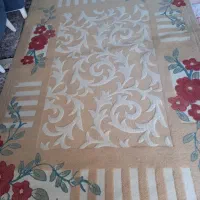 فرش ۶ متری طرح برجسته تمیز و نو
