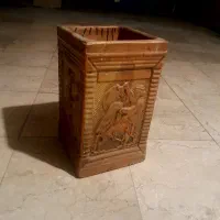 گلدان سفالی طرح هخامنشی