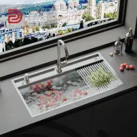 سینک باکسی دست‌ساز دنیته استیل ۳۰۴ نگیر ضخیم