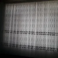 پرده تور ودستک