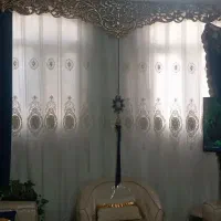 پنل پرده بهمراه پرده سفید