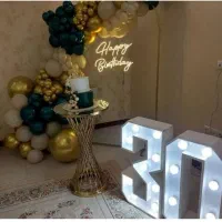 میز و بک گراند تولد،جشن،عروسی،نامزدی