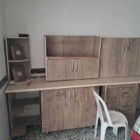 ۱۰ متر کابینت تازه با نرده اوپن شده.