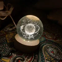 گوی کادویی فانتزی دختر و ماه