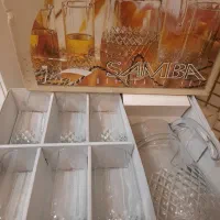 پارچ و لیوان پاشا باخچا و دو عدد دیس اصل فرانسه