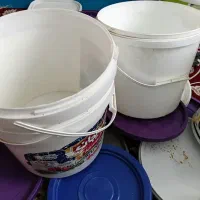 سطل  پنیری  سطل رنگ