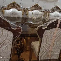 میزغذاخوری استیل ۸نفره