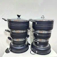 قابلمه ۷ پارچه نچسب ضدخش