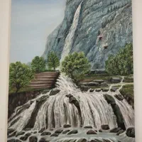 تابلو نقاشی ابشار