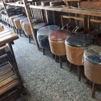 صندلی چهار پایه یا پاف و بچه گانه