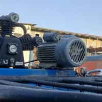 کمپرسور باد ۴۵۰ دینام جفت خازن۳اسب ۳سیلند