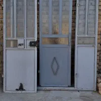 درب فولادی . پنجره نورگیر . درب کشویی