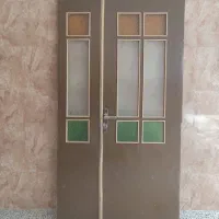 درب چوبی لنگه تمیز