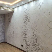 نصاب کاغذ دیواری سطح۱، گچبری پیش ساخته، نقاشی
