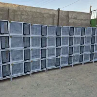 قفس فلزی/گنجه پرنده و حیوان نظافت آسان