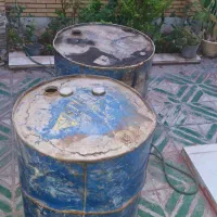 ۲عدد بشکه ضخیم قدیمی
