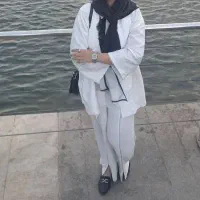 مانتو شلوار تابستانی در حد نو ۳۸تا۴۲
