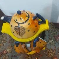 قوری و فنجان نلبکی سرامیک وارداتی  ،لطفا ورق بزنید