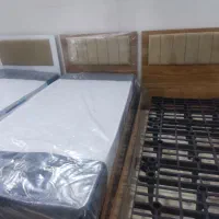 انواع تخت با تشک  از تولیدی