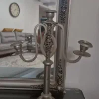 آیینه و شمعدان تمام برنج