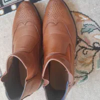 کفش نیم بوت عسلی  نو نو سایز۴۳