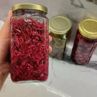 ترشی کلم قرمز خانگی درجه یک همکاری با رستوران ها