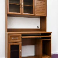 میز کامپیوتر کتابخانه دار