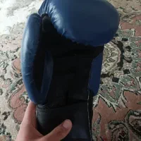 دستکش بوکس گرین هیل مسابقه ای tiger fiter blue