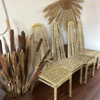 صندلی حصیری