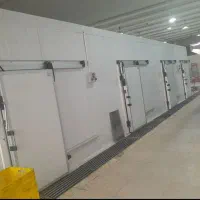 سردخانه چیلر تابلو برق نبشی فلاشینگ درب سردخانه