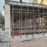 داربست فلزی در الموت و قزوین و حومه
