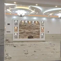 گچکاری سفید کاری نور پردازی