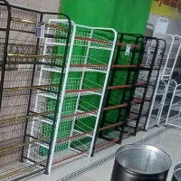 پفک و چیپس تنقلات استند توری سبددار