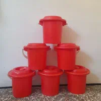 ۶ عدد سطل دربدار