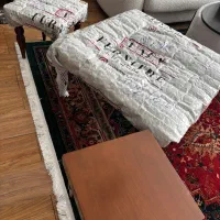 میز جلو مبلی و دو عدد عسلی