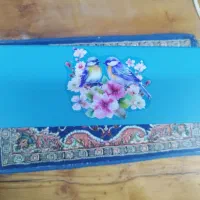 جا دستمالی.جاکلیدی و سینی هنری